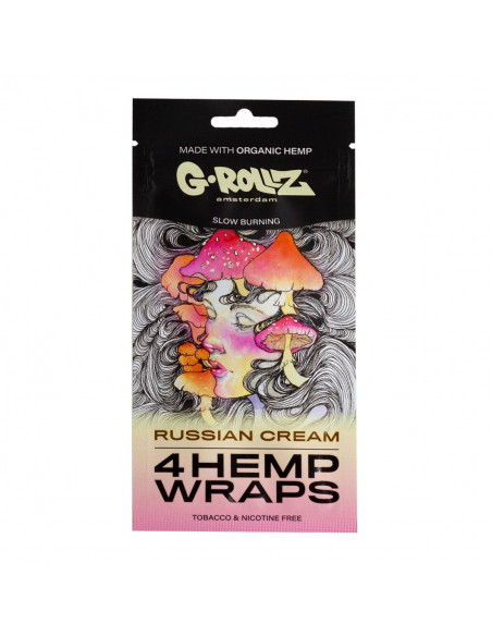 G-Rollz - Russian Cream - 4 Hemp Wraps