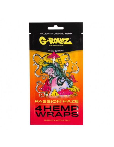 G-Rollz - Passion Haze - 4 Hemp Wraps