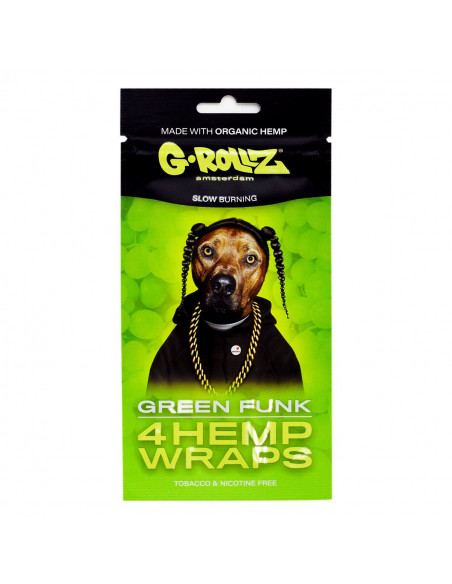 G-Rollz - Green Funk - 4 Hemp Wraps