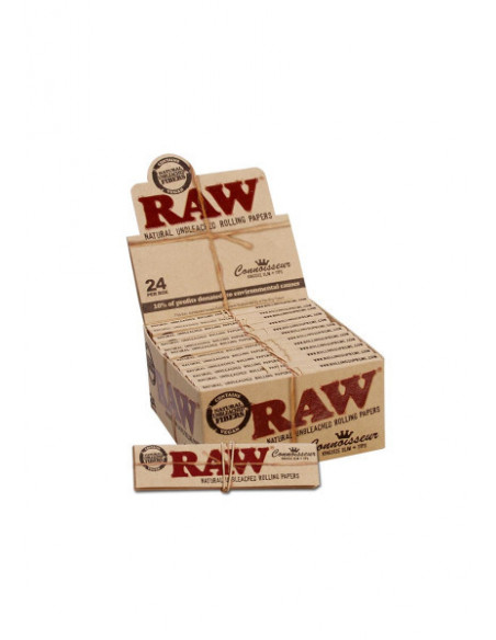 RAW - Connoisseur King Size Slim + Tips