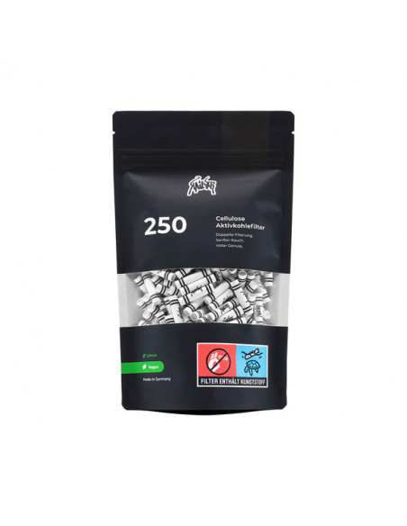 Kailar - 250 Cellulose Slim Aktivkohlefilter - Weiss