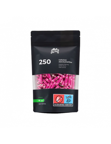 Kailar - 250 Cellulose Slim Aktivkohlefilter -  Pink
