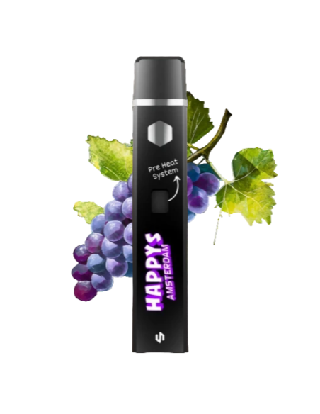 HHC Vape - Grape - Happy Puffs - 1,8 ml - 95% HHC