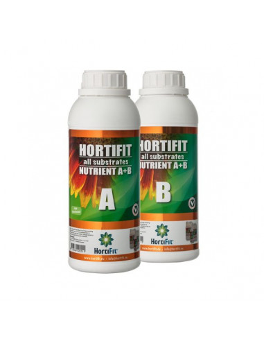 HortiFit - Nutrient A+B - All Substrates - 1 Liter