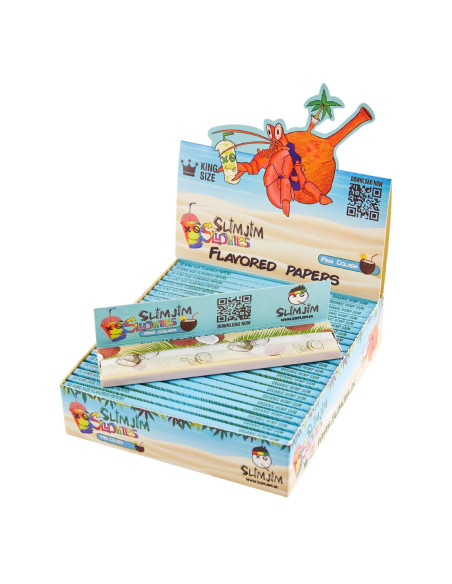 Pina Colada - Flavored Slushie King Size Papers