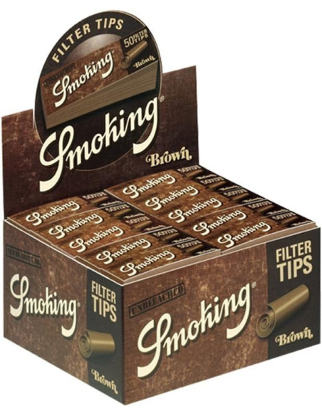 Smoking Brown Tips 50 Pcs