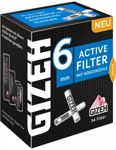 Active Filter 6mm - GIZEH BLACK