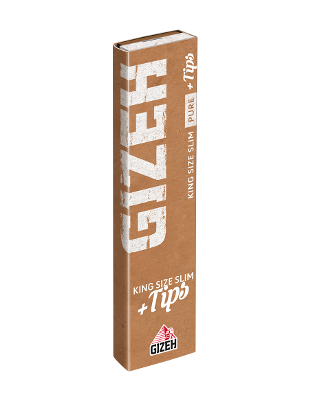 King Size Slim + Tips - GIZEH PURE