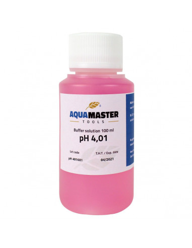 pH 4.01 Kalibrierflüssigkeit, 100 ml, Aqua Master Tool
