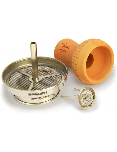 Spider Luxury Smoking - Kaminkopf-Set passend für Jede Shisha/Wasserpfeife